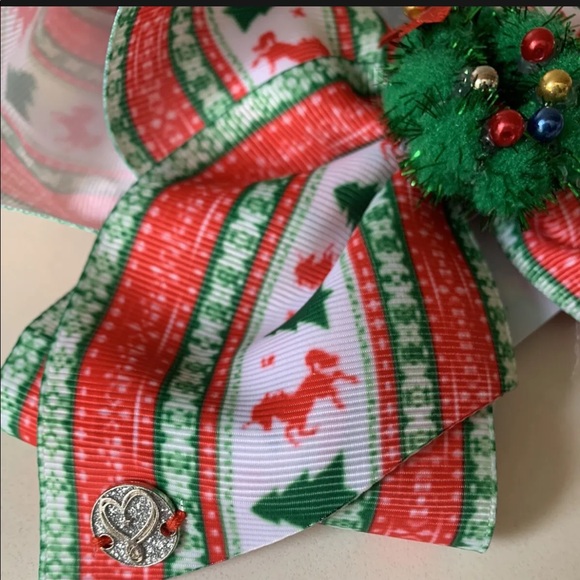 Jojo Siwa Holiday Christmas Clip-On Hair Bow Christmas Tree/Unicorn/Wreath NEW - Picture 11 of 11